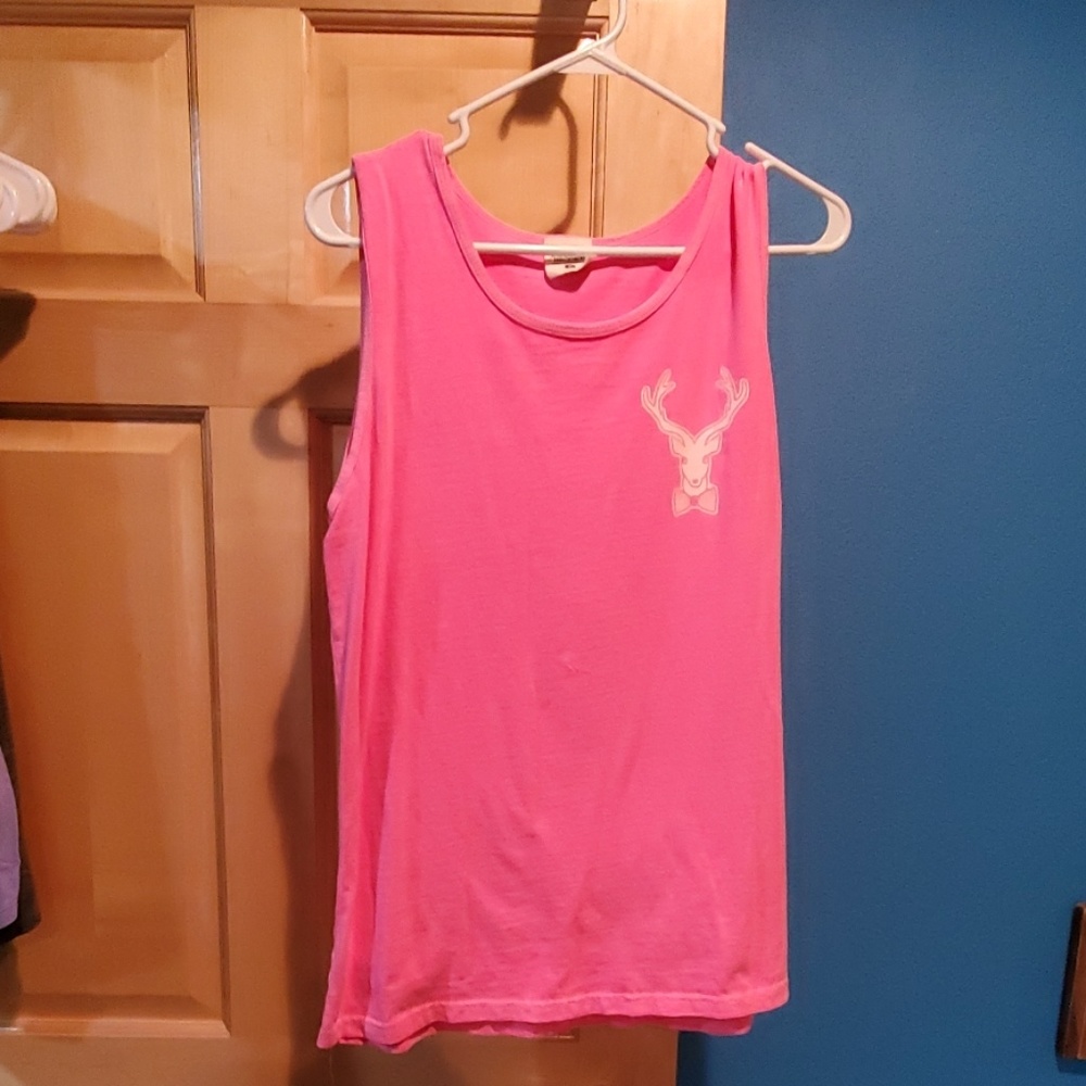 Pink tank